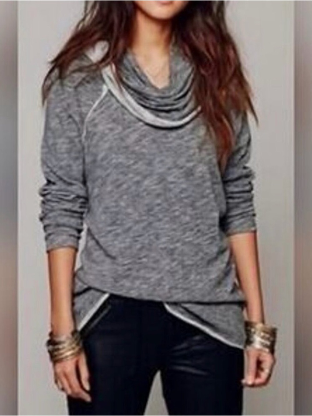 Free People FP BEACH Cowl Neck
